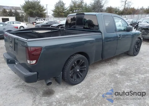 2005 Nissan Titan Xe из США, поврежденный, VIN 1N6AA06A75N507082